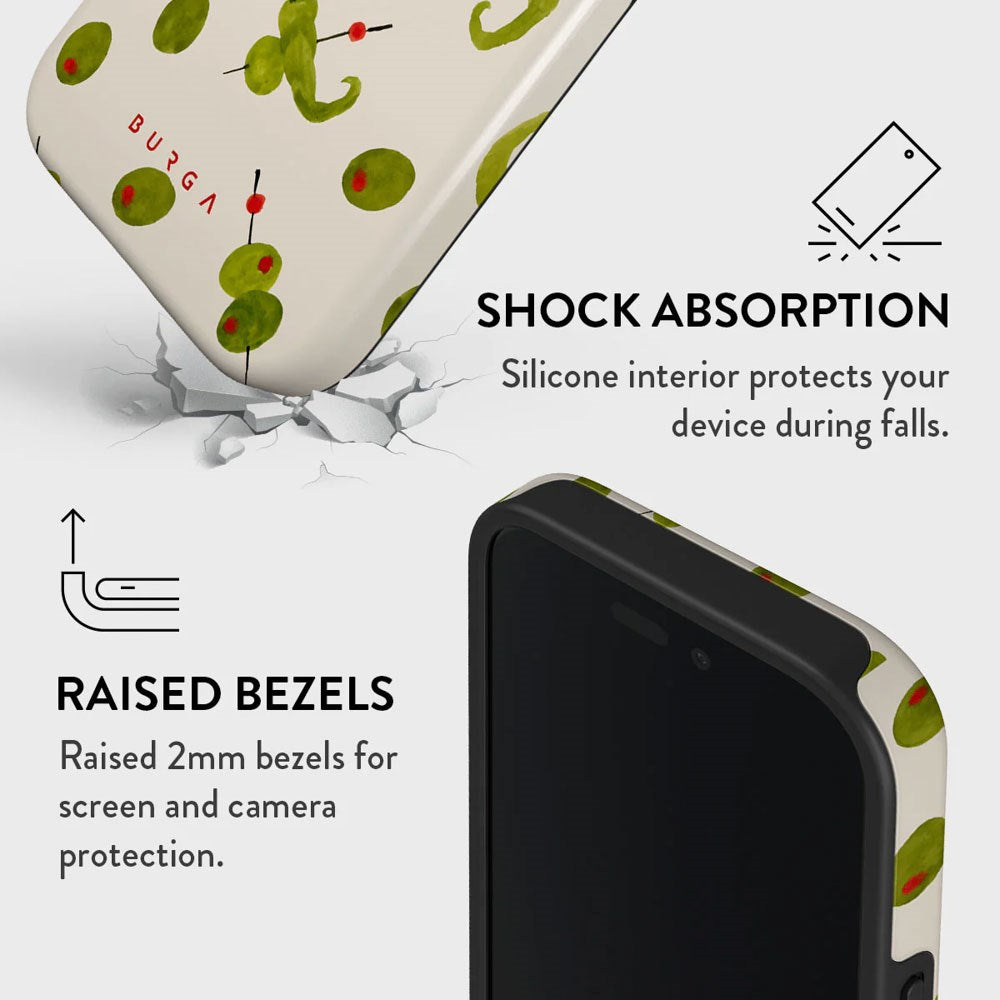 Burga iPhone 16 Tough Fashion Case - Aperitivo