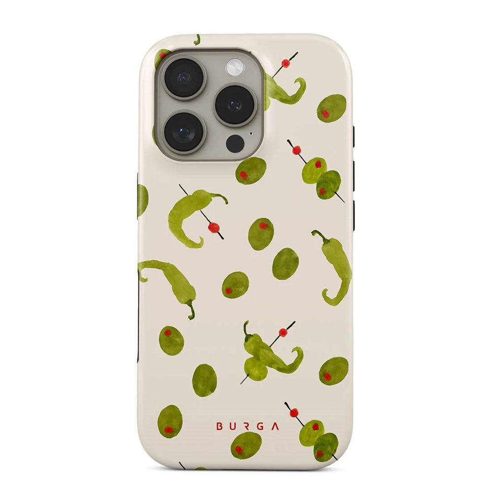 iPhone 16 Pro Burga Tough Fashion Case - MagSafe Kompatibel - Aperitivo