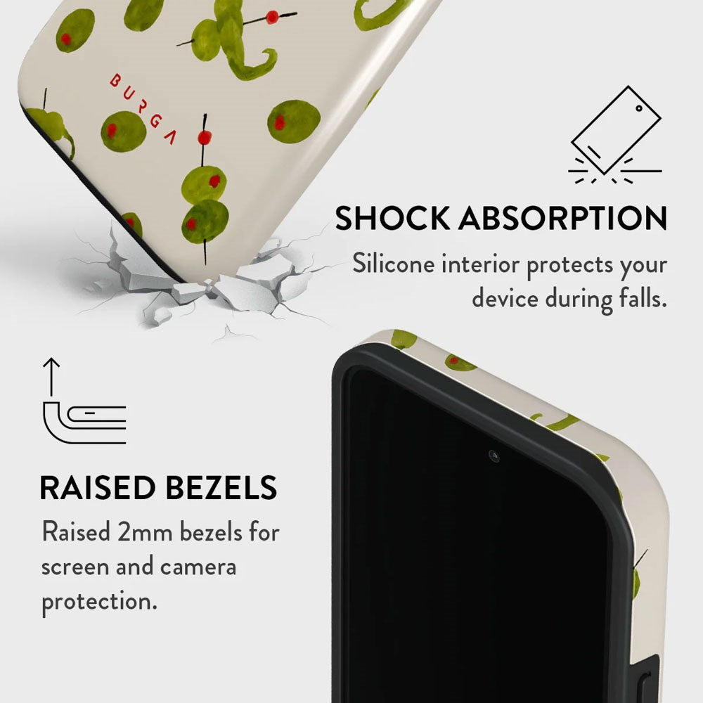 Burga iPhone 13 Pro Tough Fashion Case - Aperitivo