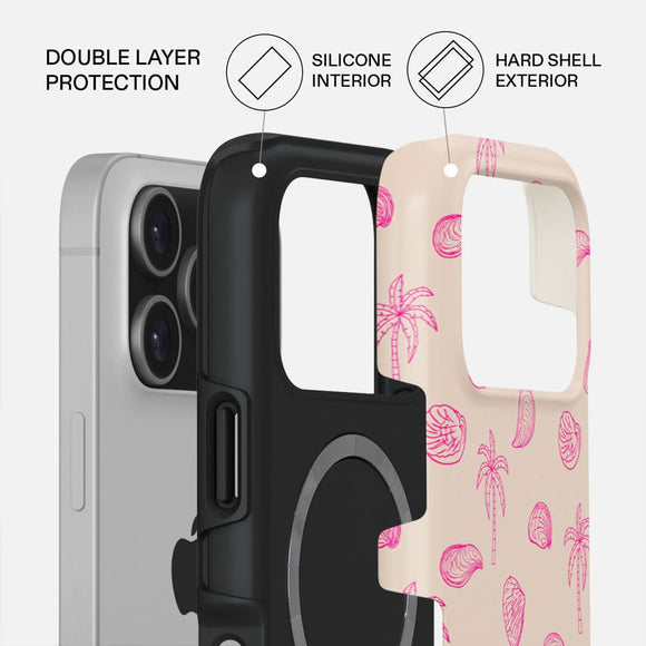 Burga iPhone 17 Pro Tough Fashion Case - MagSafe Kompatibel - Beach Please