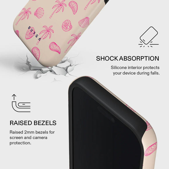 Burga iPhone 17 Pro Tough Fashion Case - MagSafe Kompatibel - Beach Please