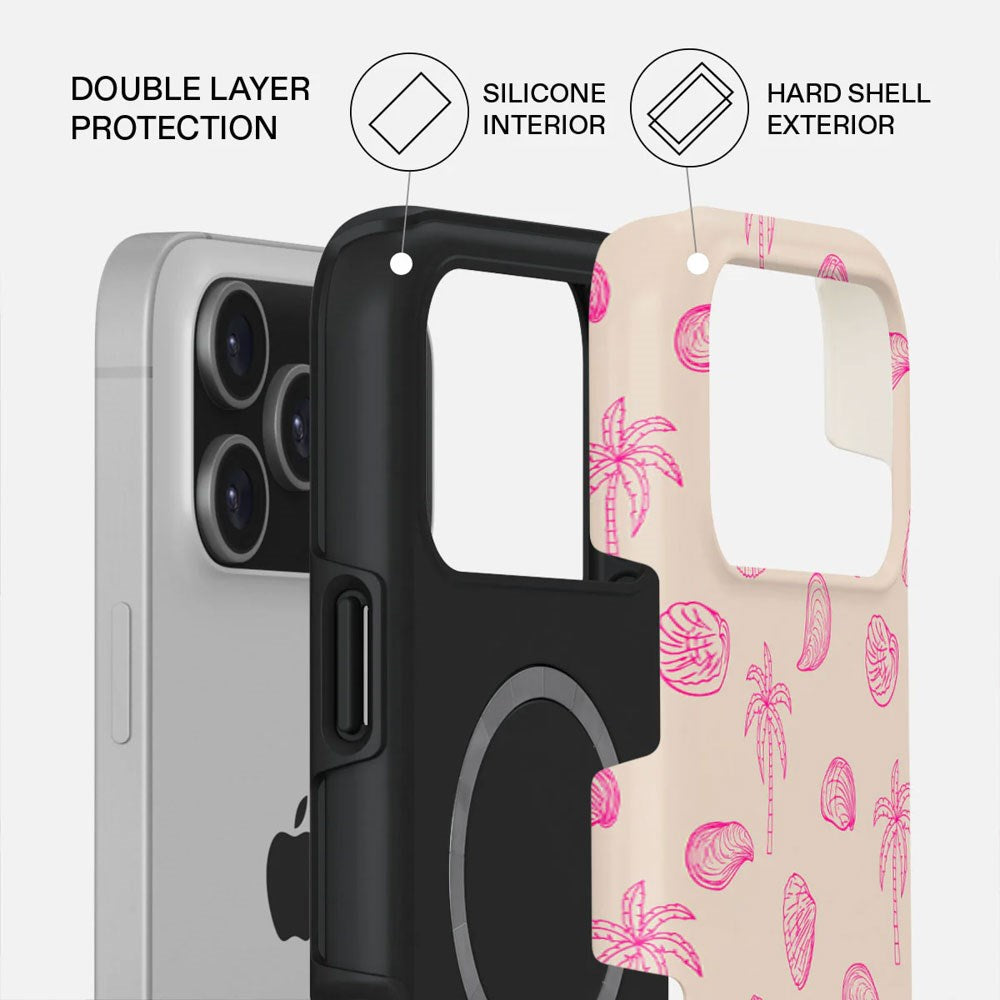 Burga iPhone 17 Pro Max Tough Fashion Case - MagSafe Kompatibel - Beach Please