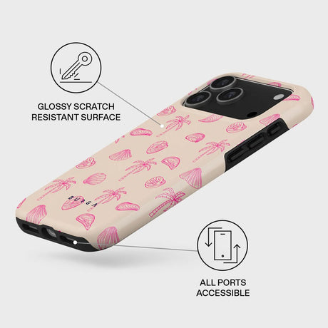 Burga iPhone 17 Pro Max Tough Fashion Case - MagSafe Kompatibel - Beach Please