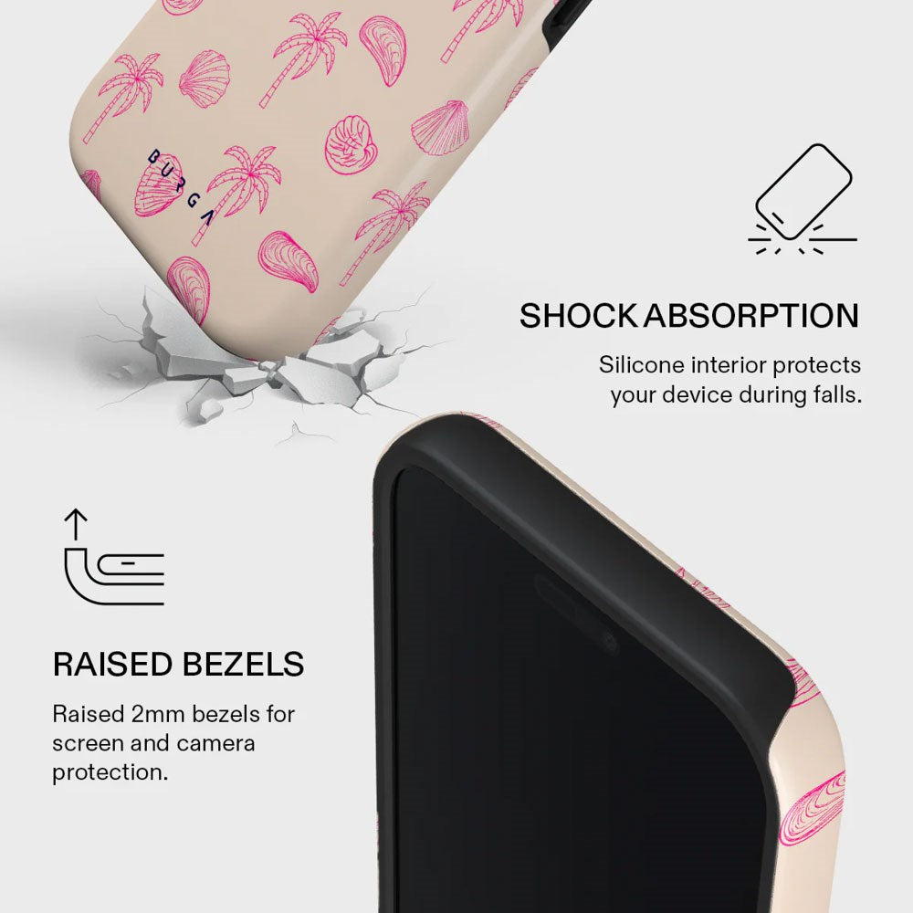 Burga iPhone 17 Pro Max Tough Fashion Case - MagSafe Kompatibel - Beach Please