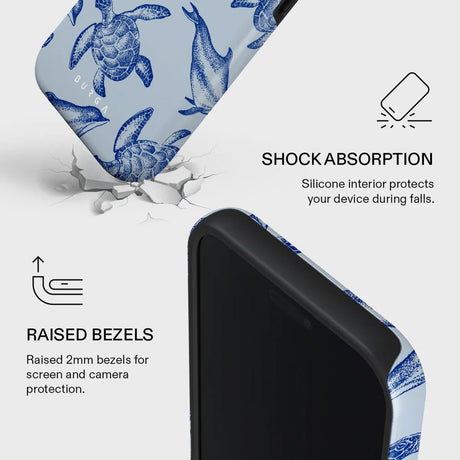 Burga iPhone 17 Pro Max Tough Fashion Case - MagSafe Kompatibel - Aquatic Dance
