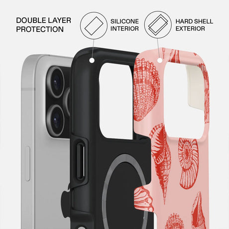 Burga iPhone 17 Pro Tough Fashion Case - MagSafe Kompatibel - Coastal Treasure