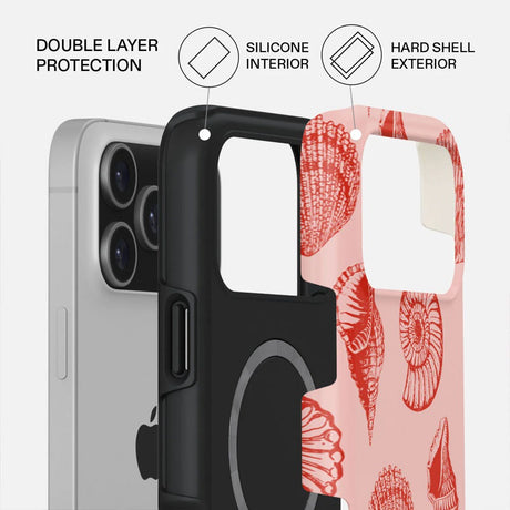 Burga iPhone 17 Pro Max Tough Fashion Case - MagSafe Kompatibel - Coastal Treasure