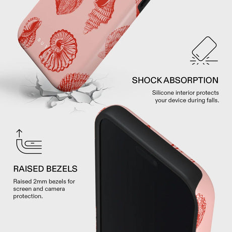 Burga iPhone 17 Pro Max Tough Fashion Case - MagSafe Kompatibel - Coastal Treasure
