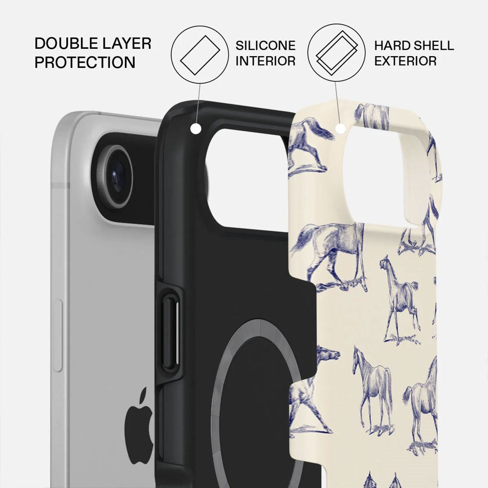 Burga iPhone Air Tough Fashion Case - MagSafe Kompatibel - Derby Race