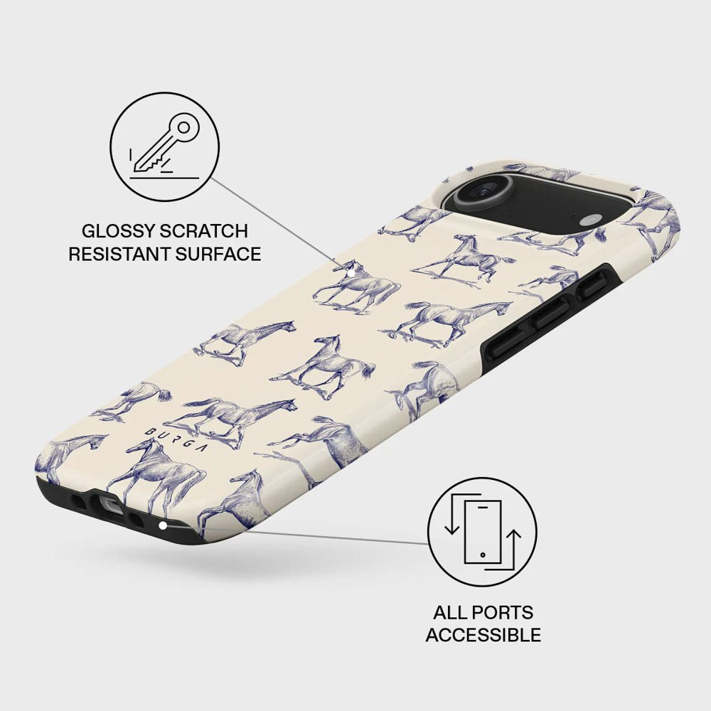 Burga iPhone Air Tough Fashion Case - MagSafe Kompatibel - Derby Race