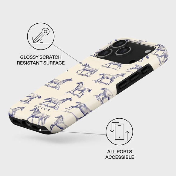 Burga iPhone 17 Pro Tough Fashion Case - MagSafe Kompatibel - Derby Race