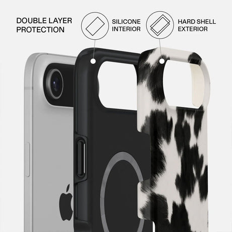 Burga iPhone Air Tough Fashion Case - MagSafe Kompatibel - Achromatic
