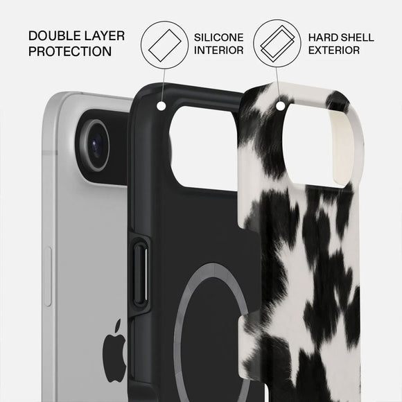 Burga iPhone Air Tough Fashion Case - MagSafe Kompatibel - Achromatic