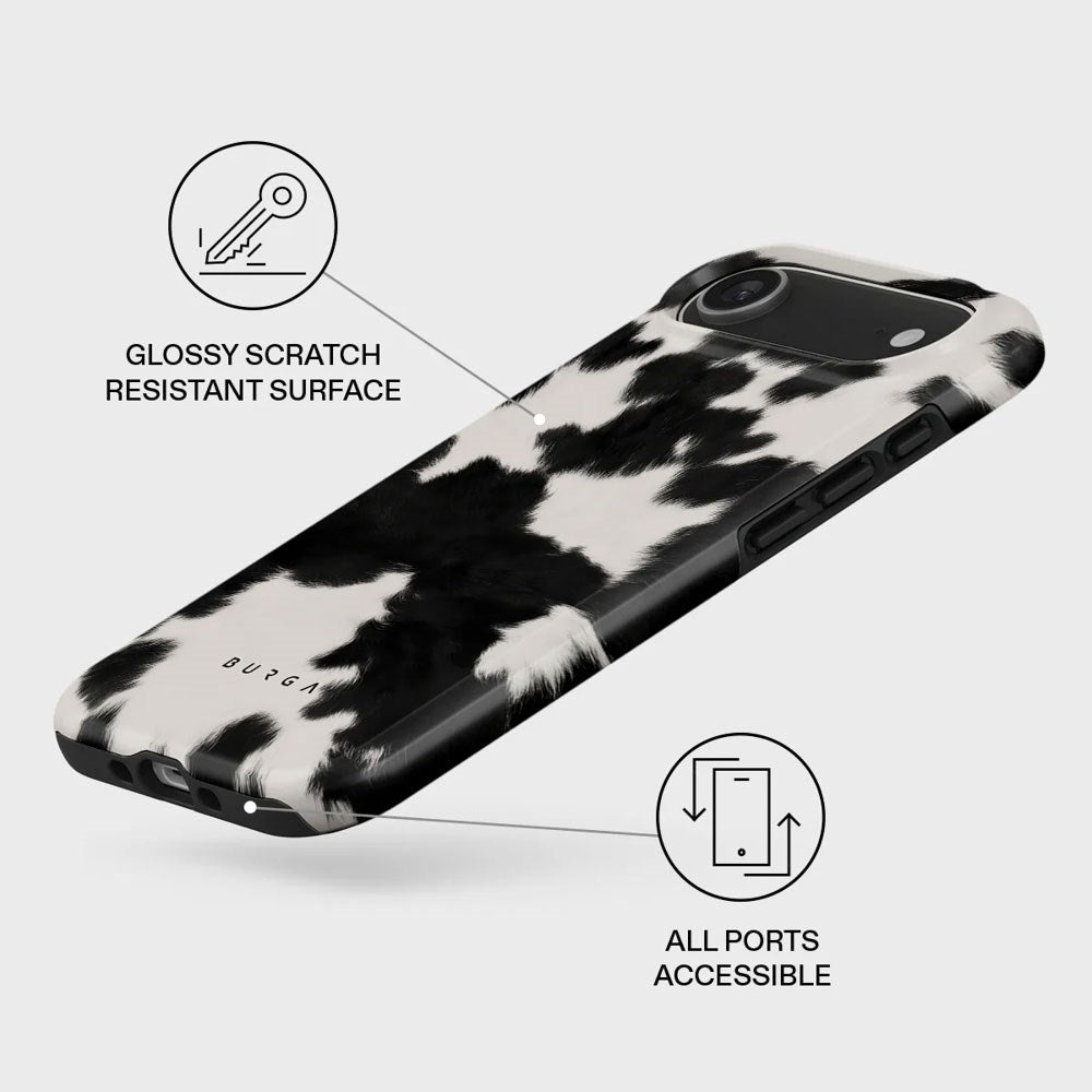 Burga iPhone Air Tough Fashion Case - MagSafe Kompatibel - Achromatic