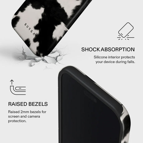 Burga iPhone Air Tough Fashion Case - MagSafe Kompatibel - Achromatic