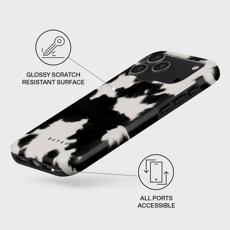 Burga iPhone 17 Pro Max Tough Fashion Case - MagSafe Kompatibel - Achromatic