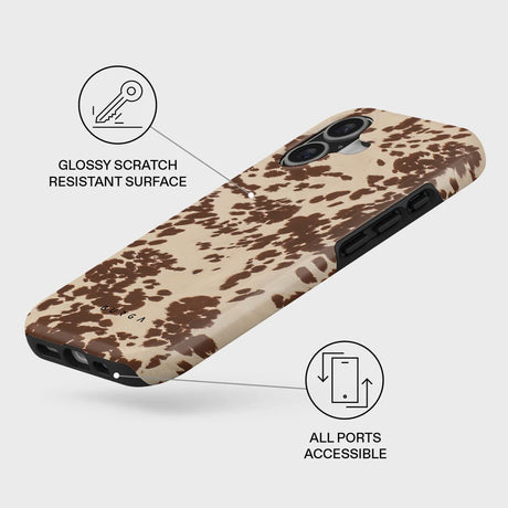 Burga iPhone 17 Tough Fashion Case - MagSafe Kompatibel - Rodeo