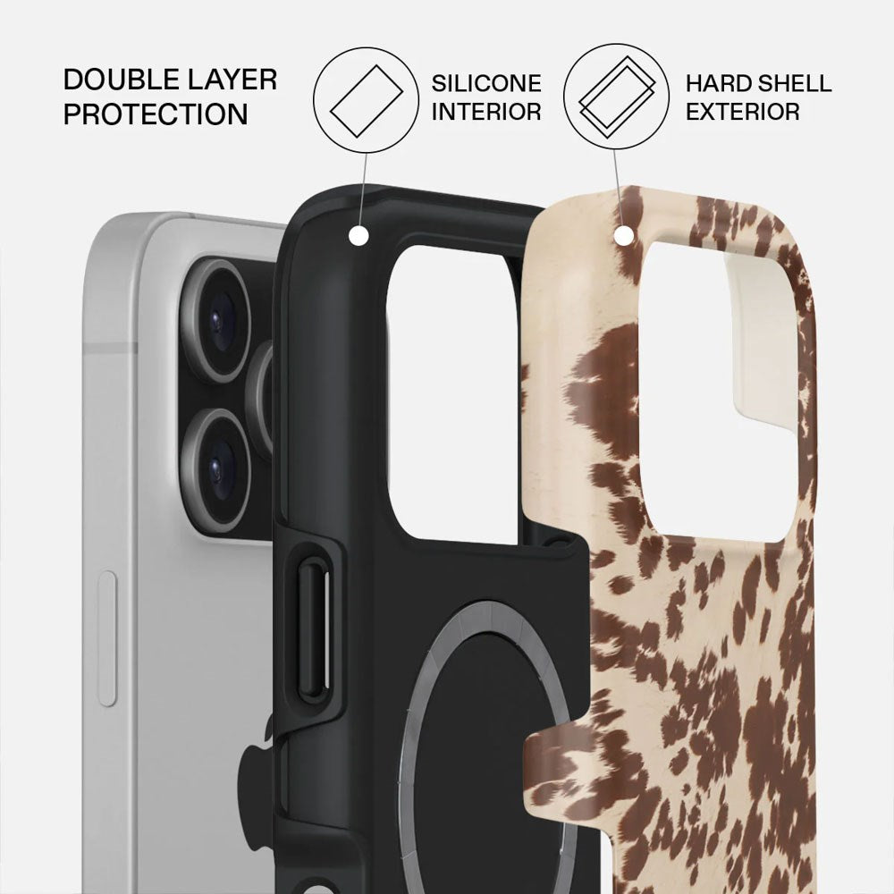 Burga iPhone 17 Pro Tough Fashion Case - MagSafe Kompatibel - Rodeo