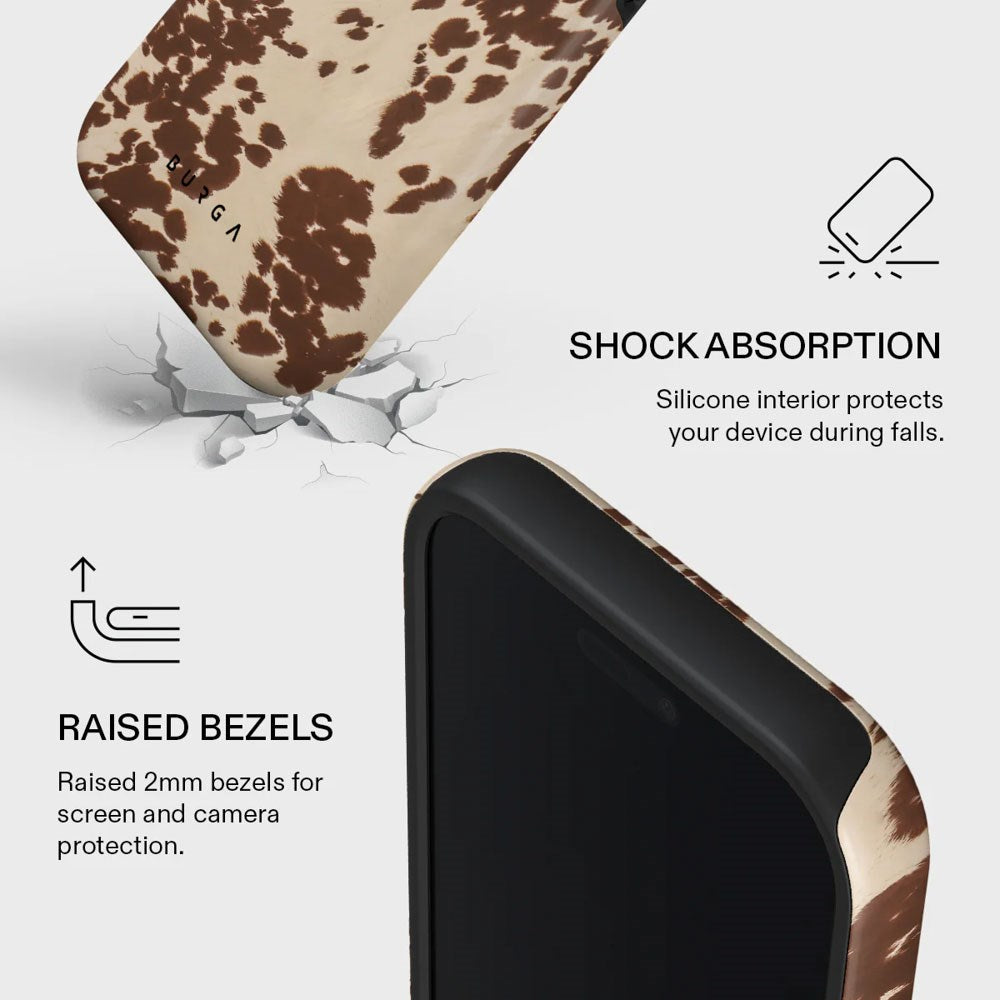 Burga iPhone 17 Pro Tough Fashion Case - MagSafe Kompatibel - Rodeo