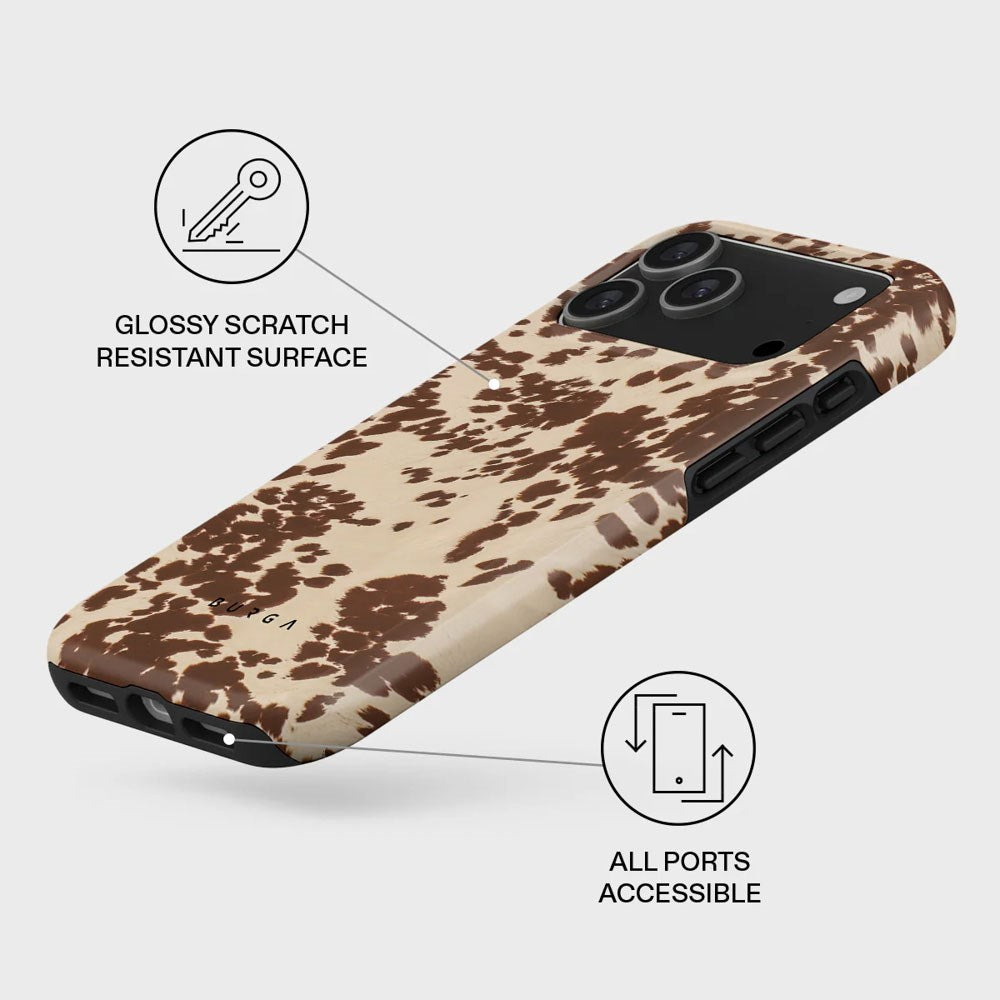 Burga iPhone 17 Pro Max Tough Fashion Case - MagSafe Kompatibel - Rodeo