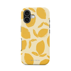 Burga iPhone 17 Tough Fashion Case - MagSafe Kompatibel - Lemon Tart