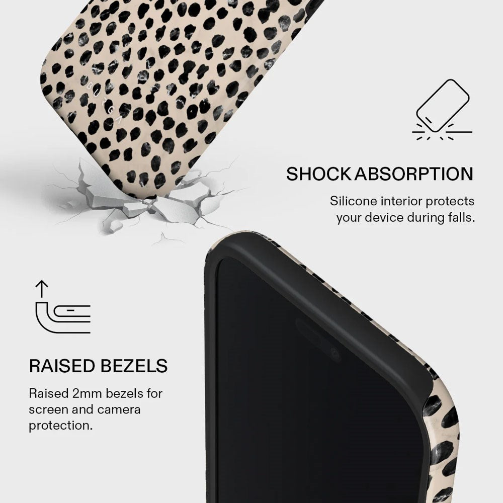 Burga iPhone Air Tough Fashion Case - MagSafe Kompatibel - Almond Latte
