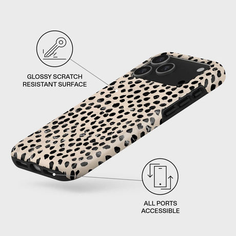 Burga iPhone 17 Pro Max Tough Fashion Case - MagSafe Kompatibel - Almond Latte