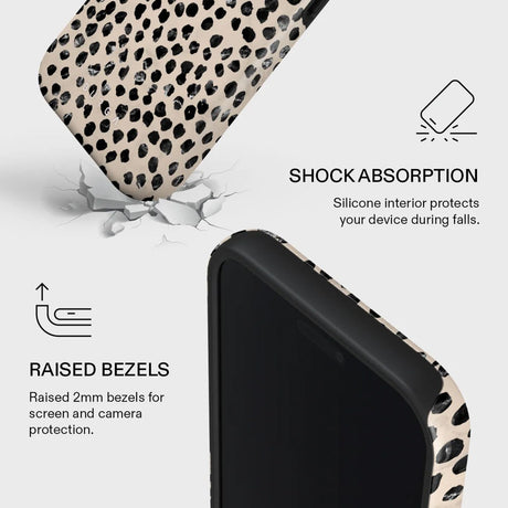 Burga iPhone 17 Pro Max Tough Fashion Case - MagSafe Kompatibel - Almond Latte