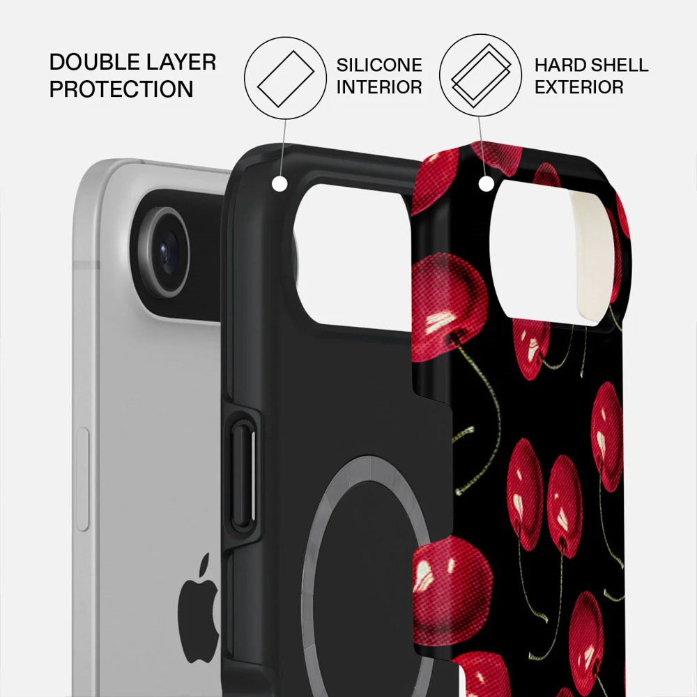 Burga iPhone Air Tough Fashion Case - MagSafe Kompatibel - Cherrybomb