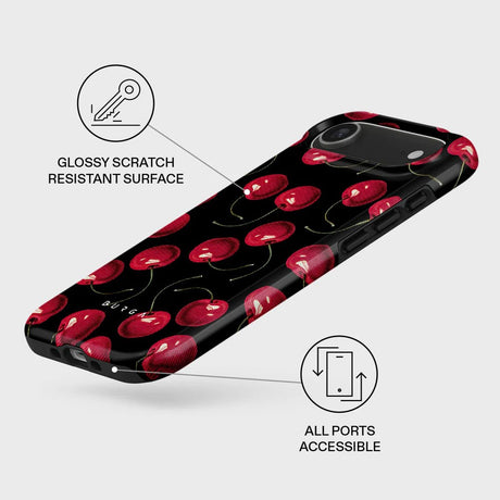 Burga iPhone Air Tough Fashion Case - MagSafe Kompatibel - Cherrybomb