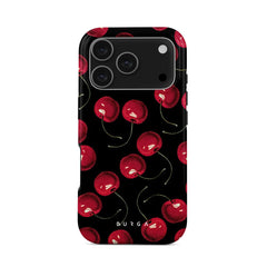 Burga iPhone 17 Pro Tough Fashion Case - MagSafe Kompatibel - Cherrybomb
