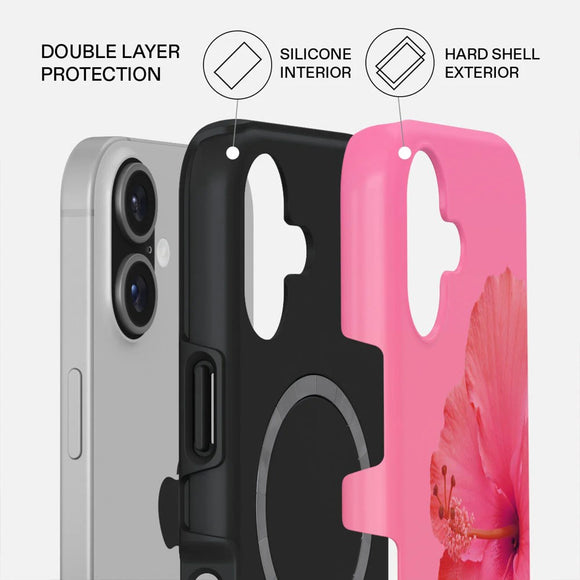 Burga iPhone 17 Tough Fashion Case - MagSafe Kompatibel - Island Girl