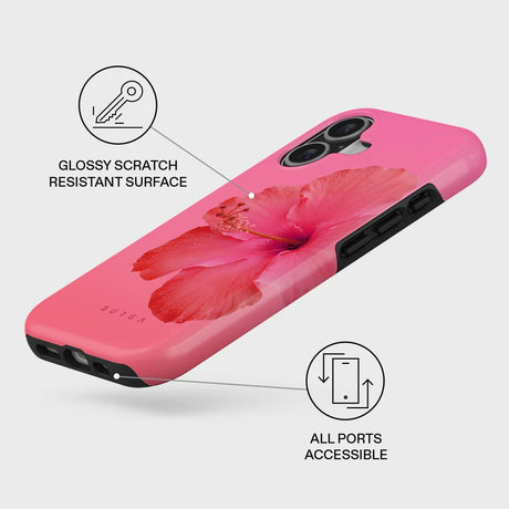 Burga iPhone 17 Tough Fashion Case - MagSafe Kompatibel - Island Girl