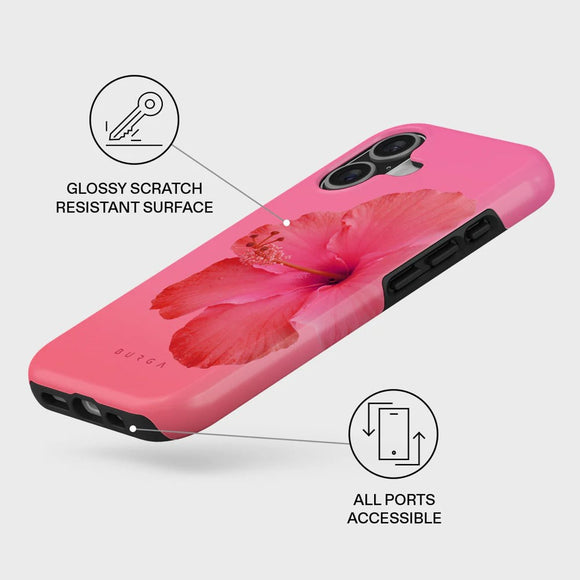 Burga iPhone 17 Tough Fashion Case - MagSafe Kompatibel - Island Girl
