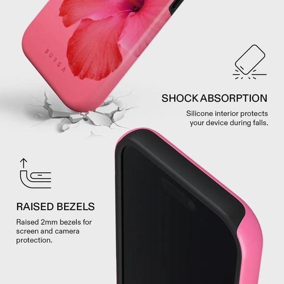 Burga iPhone 17 Tough Fashion Case - MagSafe Kompatibel - Island Girl