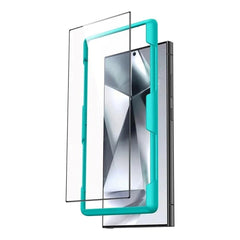 ESR Samsung Galaxy S24 Ultra Hærdet Beskyttelsesglas m. Monteringsramme - Gennemsigtig