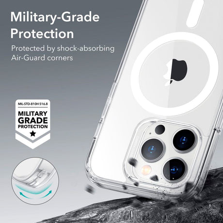 ESR iPhone 14 Pro Classic Hybrid Cover - MagSafe Kompatibel - Gennemsigtig