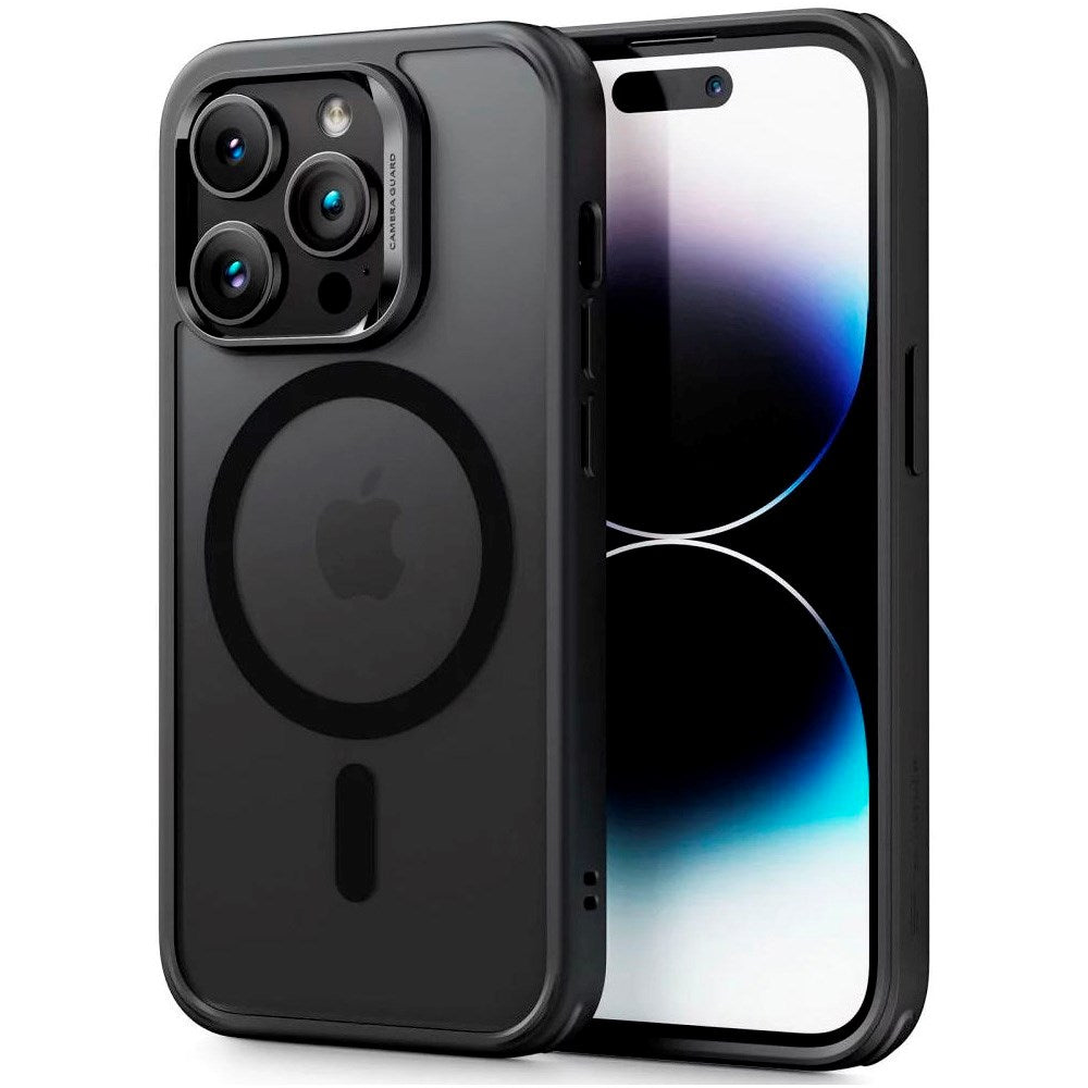 ESR iPhone 14 Pro Classic Hybrid Cover - MagSafe Kompatibel - Mat Sort