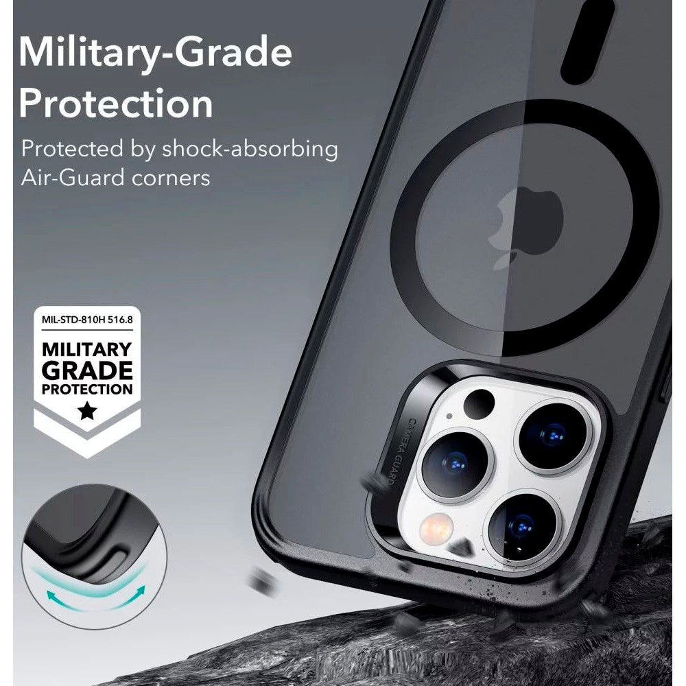 ESR iPhone 14 Pro Classic Hybrid Cover - MagSafe Kompatibel - Mat Sort