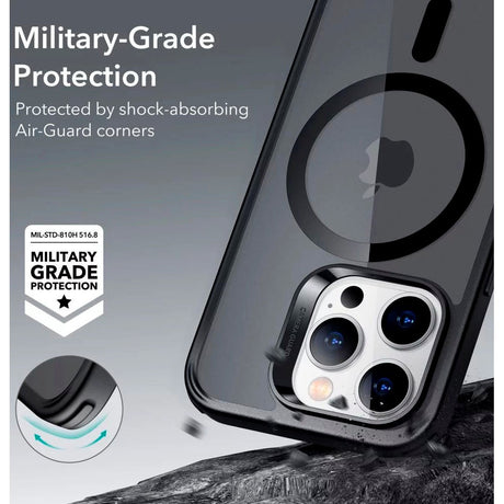 ESR iPhone 14 Pro Classic Hybrid Cover - MagSafe Kompatibel - Mat Sort