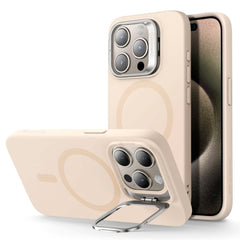 iPhone 15 Pro ESR Cloud Kickstand Halolock Cover - MagSafe Kompatibel - Beige