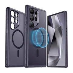 ESR Samsung Galaxy S24 Ultra Classic Hybrid Cover - MagSafe Kompatibel - Mat Lilla