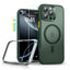 iPhone 16 Pro Max ESR Classic Pro Set HaloLock m. Bagside Cover & Beskyttelsesglas - MagSafe Kompatibel - Mat Grøn