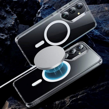 ESR Samsung Galaxy S25+ (Plus) Classic Hybrid Cover - MagSafe Kompatibel - Gennemsigtig