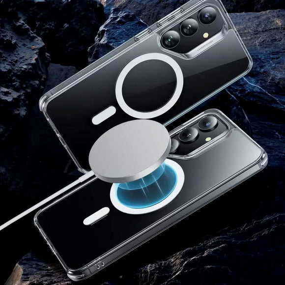 ESR Samsung Galaxy S25+ (Plus) Classic Hybrid Cover - MagSafe Kompatibel - Gennemsigtig