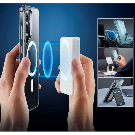 ESR Samsung Galaxy S25+ (Plus) Classic Hybrid Cover - MagSafe Kompatibel - Gennemsigtig