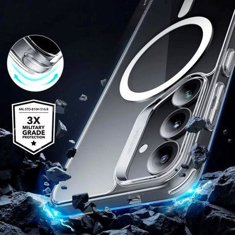 ESR Samsung Galaxy S25+ (Plus) Classic Hybrid Cover - MagSafe Kompatibel - Gennemsigtig
