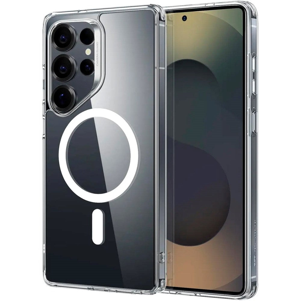 ESR Samsung Galaxy S25 Ultra Classic Hybrid Cover - MagSafe Kompatibel - Gennemsigtig