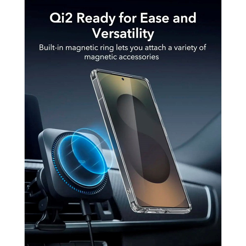 ESR Samsung Galaxy S25 Ultra Classic Hybrid Cover - MagSafe Kompatibel - Gennemsigtig