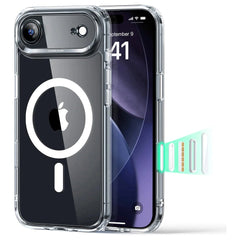 ESR iPhone Air Classic Hybrid Case m. Camera Control Knap - MagSafe Kompatibel - Gennemsigtig